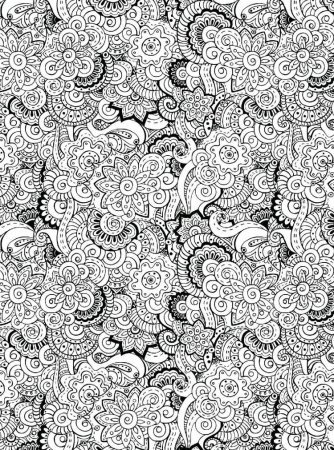 Раскраски антистресс узоры