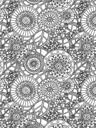 Раскраски мелкие