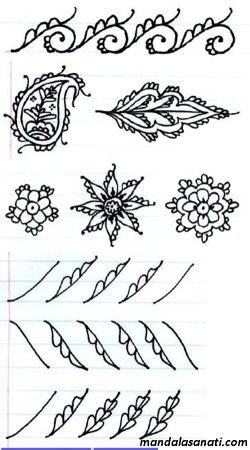 Узоры для рисования для начинающих