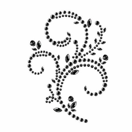 Трафарет из страз