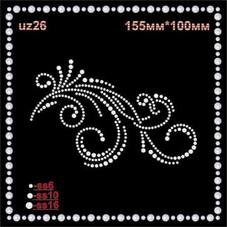 Рисунок из страз