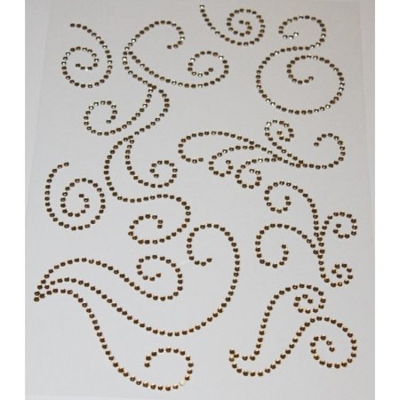 Трафареты узоров для страз