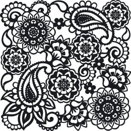 Кружевной орнамент