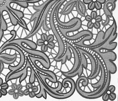 Узор кружево