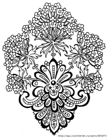 Кружевной орнамент