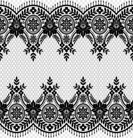 Кружево вектор