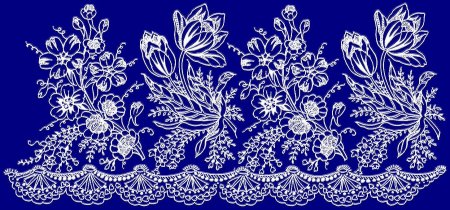 Нарисованное кружево