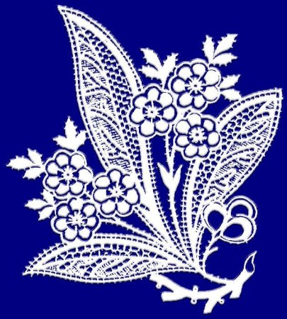 Вологодское кружево роспись