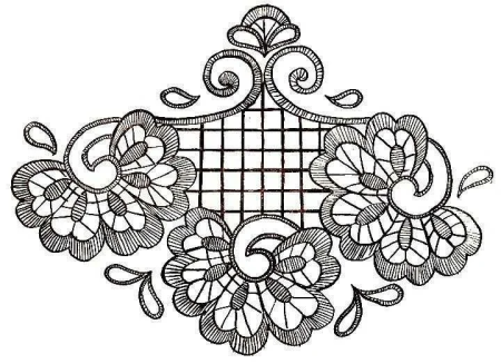 Вышивка Ришелье (ажурная вышивка)