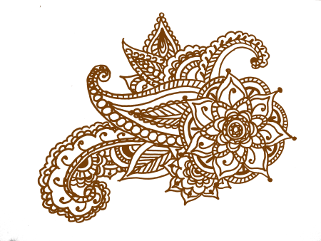 Индийские узоры