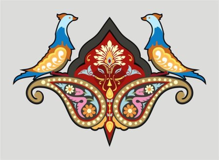 Восточный орнамент иллюстрация