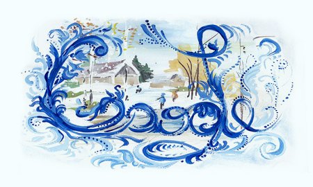 Морозные узоры рисунок