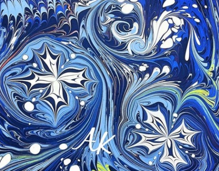 Морозные узоры рисование