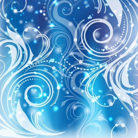 Узоры на окне рисование