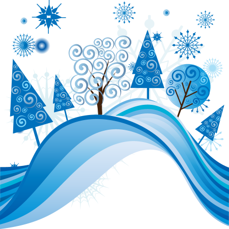 Детские рисунки зимние узоры