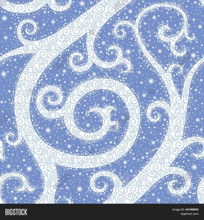 Трафарет "зимний узор"