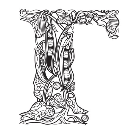 Узорчатые буквы