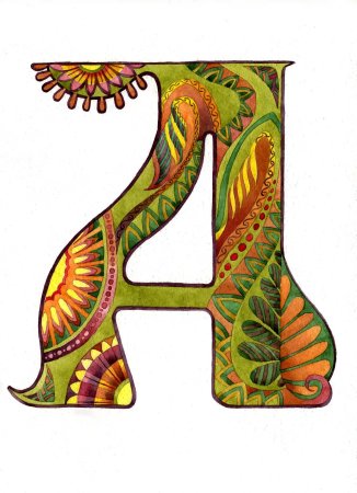 Необычные буквы