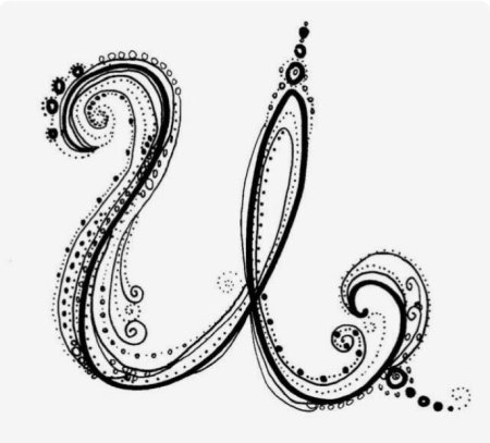 Необычные буквы