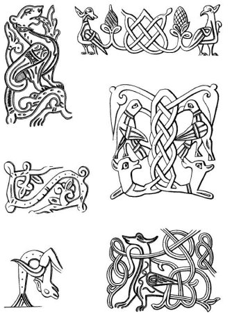 Тератологический орнамент древней Руси