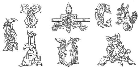 Древнерусская вязь древнерусский орнамент