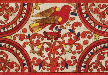 Северодвинская роспись орнамент