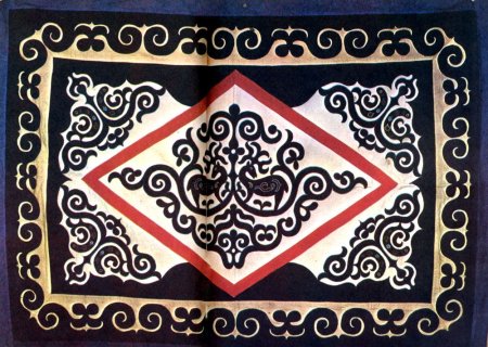 Нанайский ковер орнамент