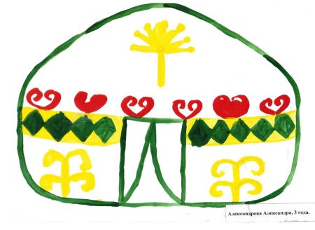 Башкирский орнамент для детей