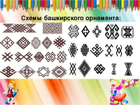 Башкирский орнамент Кускар