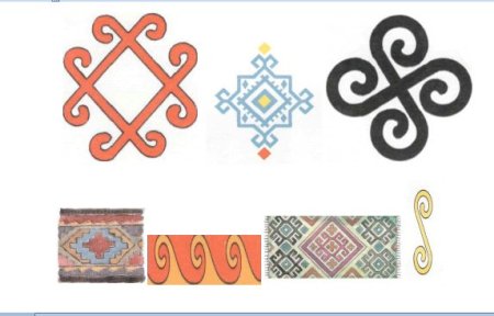 Башкирский орнамент Кускар