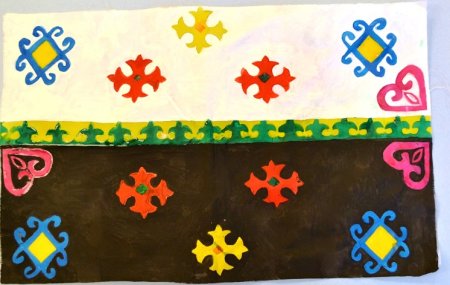 Рисование башкирского орнамента в подготовительной группе