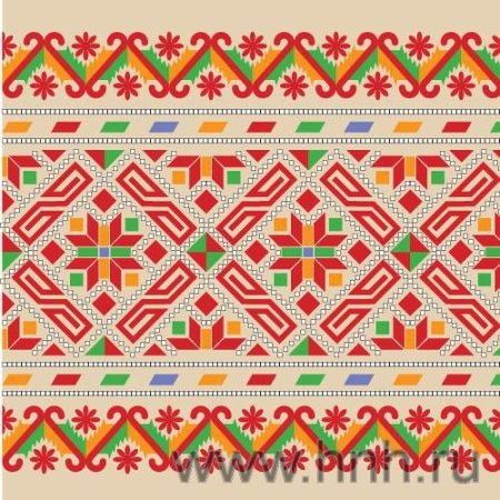 Национальный узор Башкирии