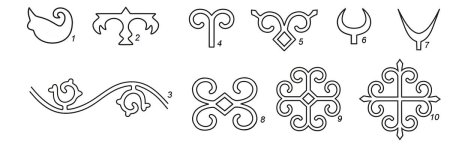 Национальный орнамент ногайцев