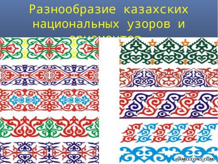 Национальные узоры и орнаменты