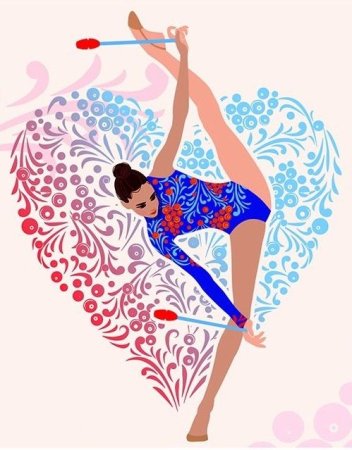 Художественная гимнастика рисунки