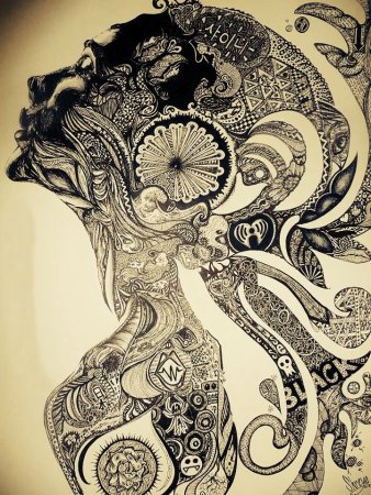 Стиль рисования Зентангл