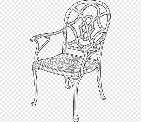 Рисунок Царский трон сбоку