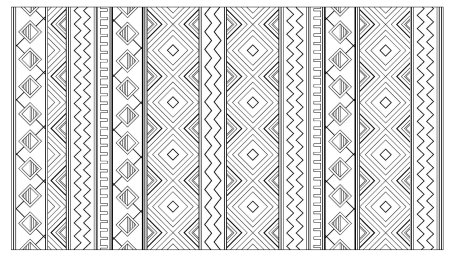 Простые геометрические узоры