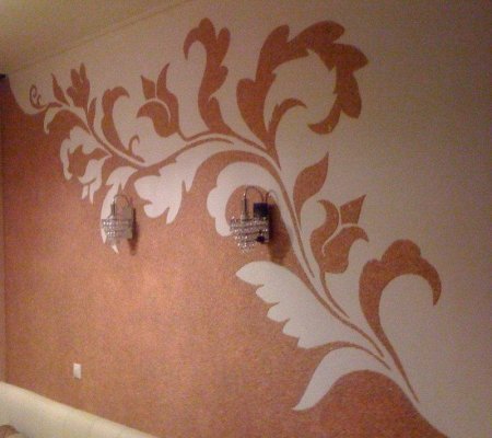 Жидкие обои рисунки