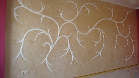 Роспись стен узоры