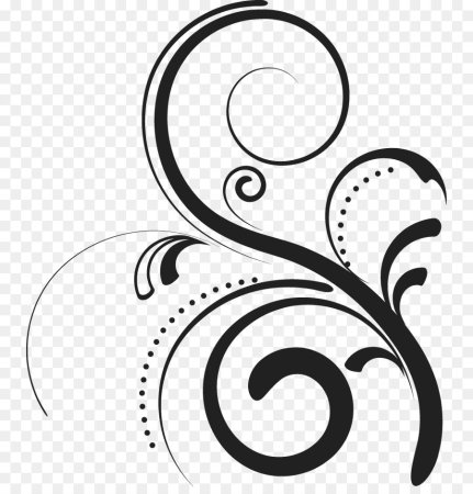 Узор завитки