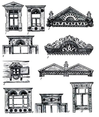 ТГАСУ архитектурная стилистика наличники