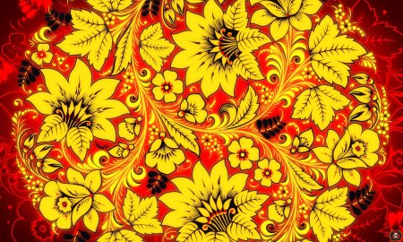 Роспись Хохломская русская народная