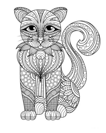 Орнамент кошки