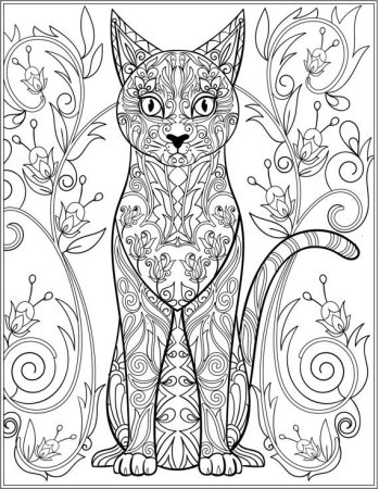 Дудлинг кошка