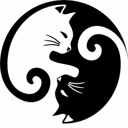 Тату кошка эскизы