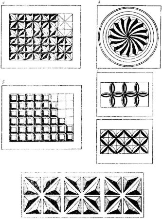Трехгранно выемчатая резьба по дереву схемы