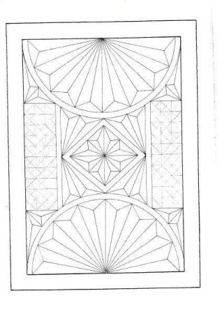 Геометрическая резьба по дереву сколыши