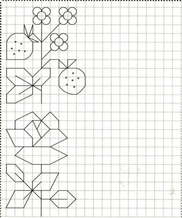 Узоры по клеточкам