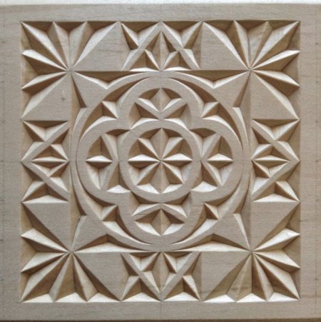 Геометрическая резьба узоры Балдина